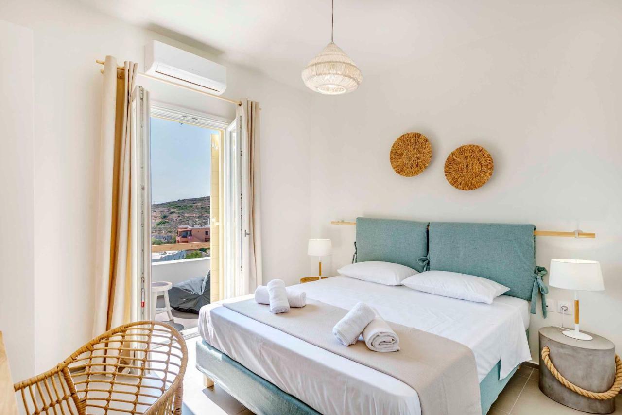 Villa Alba In Syros With Private Jacuzzi Azolimnos Exterior foto