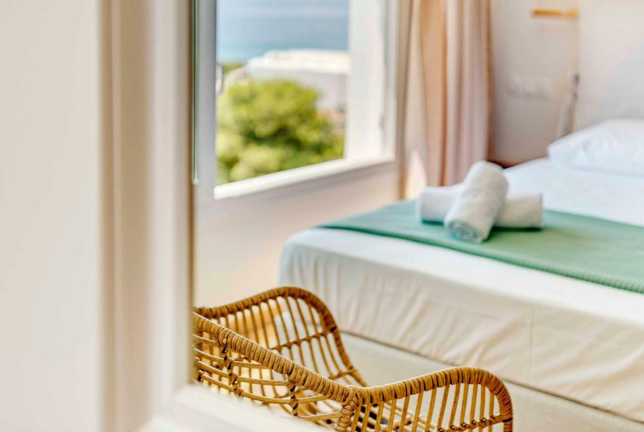 Villa Alba In Syros With Private Jacuzzi Azolimnos Exterior foto