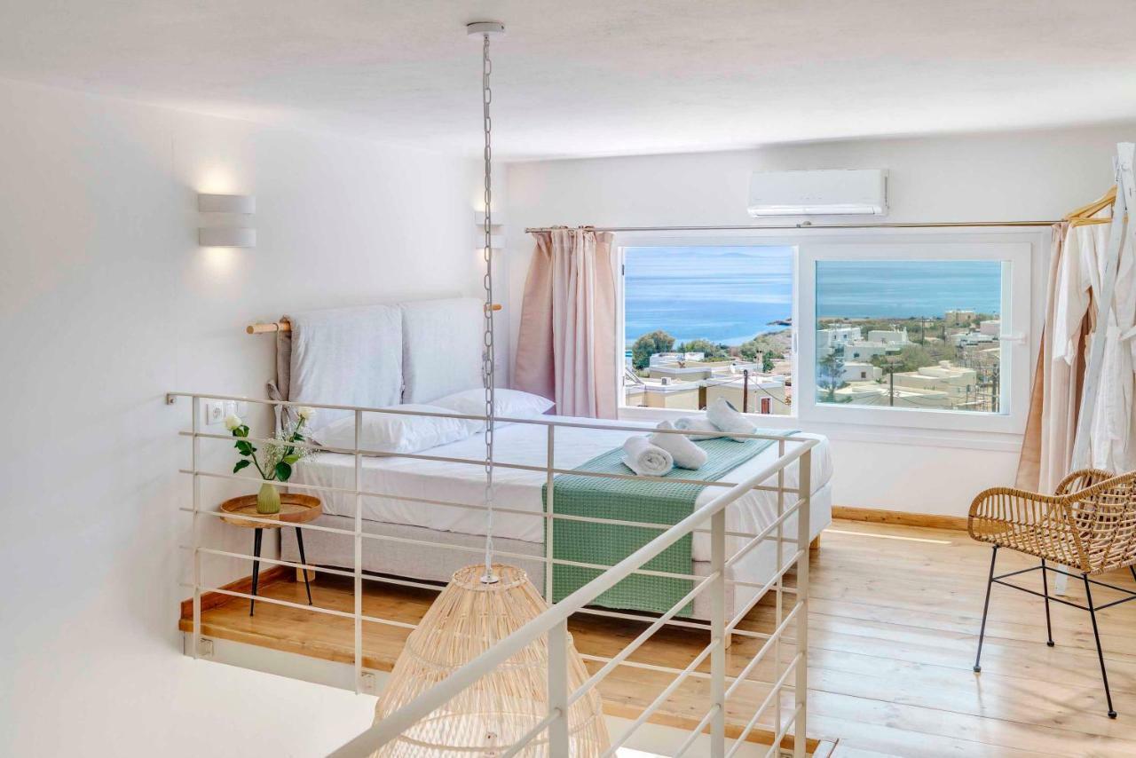 Villa Alba In Syros With Private Jacuzzi Azolimnos Exterior foto